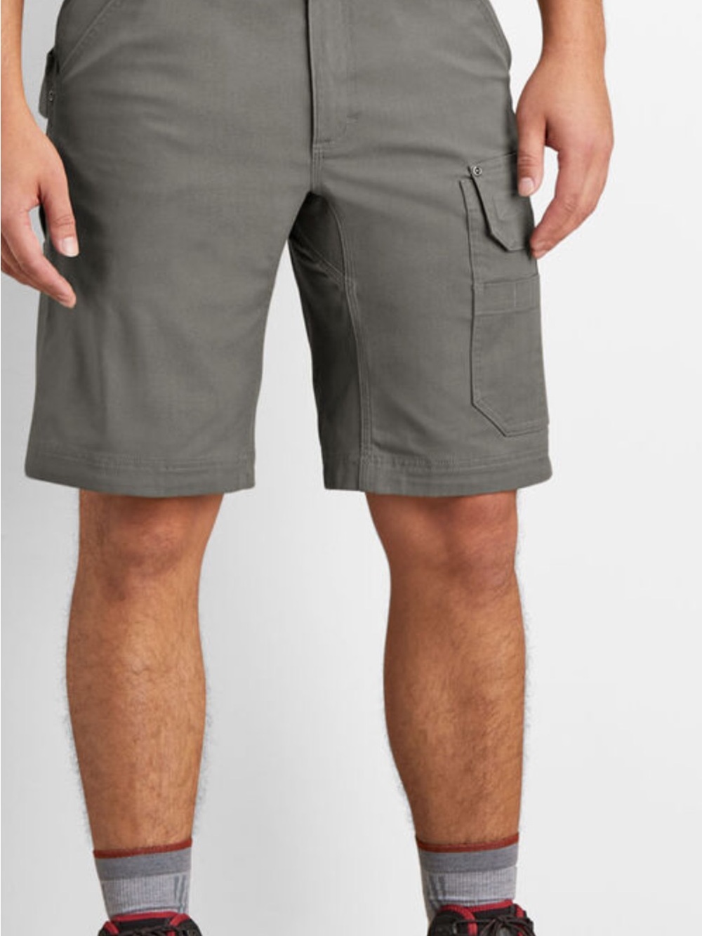Duluth Trading Co Gray Men's Cargo Shorts